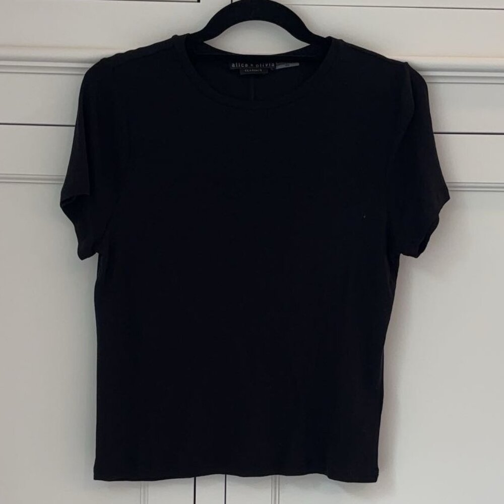Alice and Olivia Short Sleeve Shirt